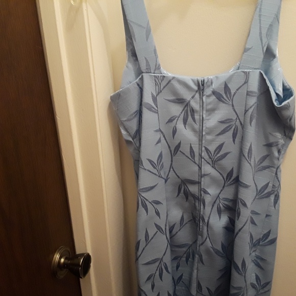 J.R. Nites blue 2 pc dress - Picture 3 of 4